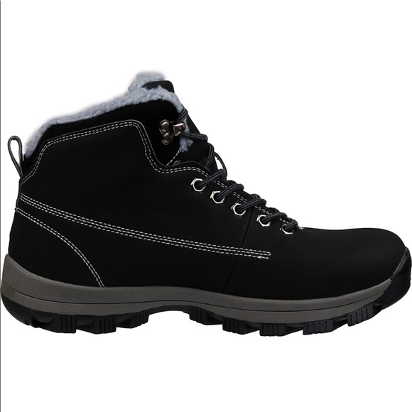 Black Nubuck Water Resistance Warm Boots main image 4